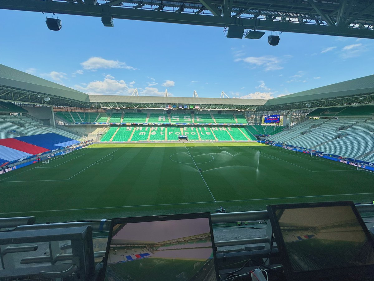 Siobhan โฝ๏ธ๐๐ผ (@sio_chamberlain) on Twitter photo Game day in Saint Etienne!
France v <a href="/Lionesses/">Lionesses</a>.
8pm KO | LIVE on ITV4.
On the ๐๏ธ with <a href="/Seb_Hutch/">Seb Hutchinson</a>!
<a href="/itvfootball/">ITV Football</a> Game day in Saint Etienne!
France v <a href="/Lionesses/">Lionesses</a>.
8pm KO | LIVE on ITV4.
On the ๐๏ธ with <a href="/Seb_Hutch/">Seb Hutchinson</a>!
<a href="/itvfootball/">ITV Football</a>