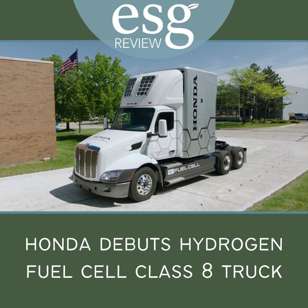 The operational Honda Class 8 truck concept is powered by three new Honda fuel cell systems, now in mass production at Fuel Cell System Manufacturing, LLC in Brownstown, Michigan. Read more here: buff.ly/45bjYyc

#transportation #hydrogen #hydrogenfuelcell #lowcarbonfuel