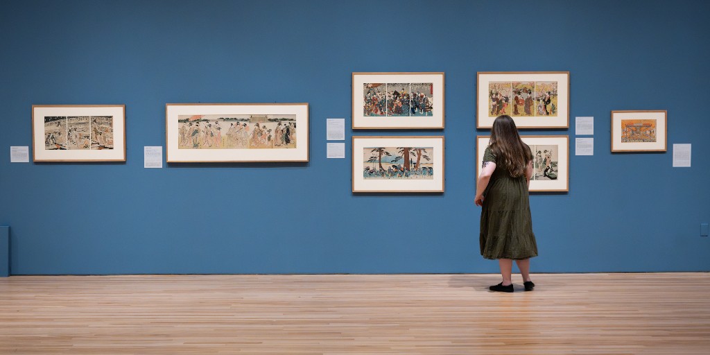 CLOSING SOON: If you haven't yet explored "The Floating World" exhibition, make this the month! View detailed scenes from Japan’s Edo period—from samurais, geishas, &amp; kabuki actors to boat parties, palaces, &amp; lush landscapes. On display through 6/30  → bit.ly/FloatingWorldB…