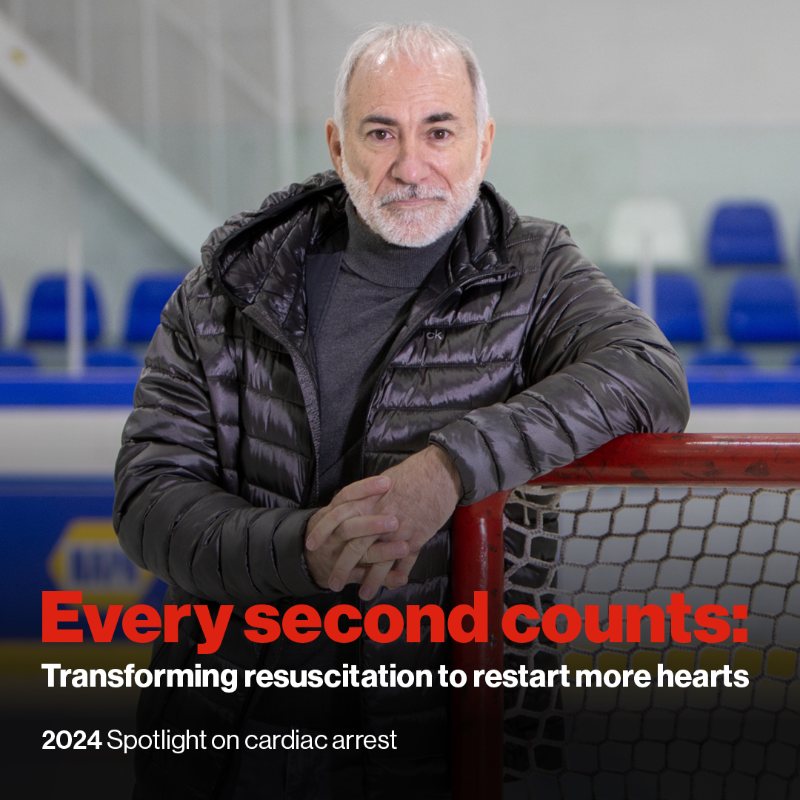 HeartandStroke's tweet photo. Heart & Stroke is committed to doubling the cardiac arrest survival rate, increasing bystander CPR and AED use, and improving outcomes for those impacted by cardiac arrest including survivors, lay responders, and families.
Read our report.
#BeatCardiacArrest #AEDAwarenessWeek