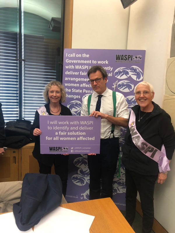 solent_waspi's tweet photo. .@IoWBobSeely @Conservatives candidate for #IsleofWight West has pledged to vote for #fairandfastcompensation if returned to Parliament. Island #WASPI #1950swomen & beyond thank you for your commitment to #StatePension justice. @WASPI_Campaign #WASPI24pledge https://t.co/ACHMIcX3q7