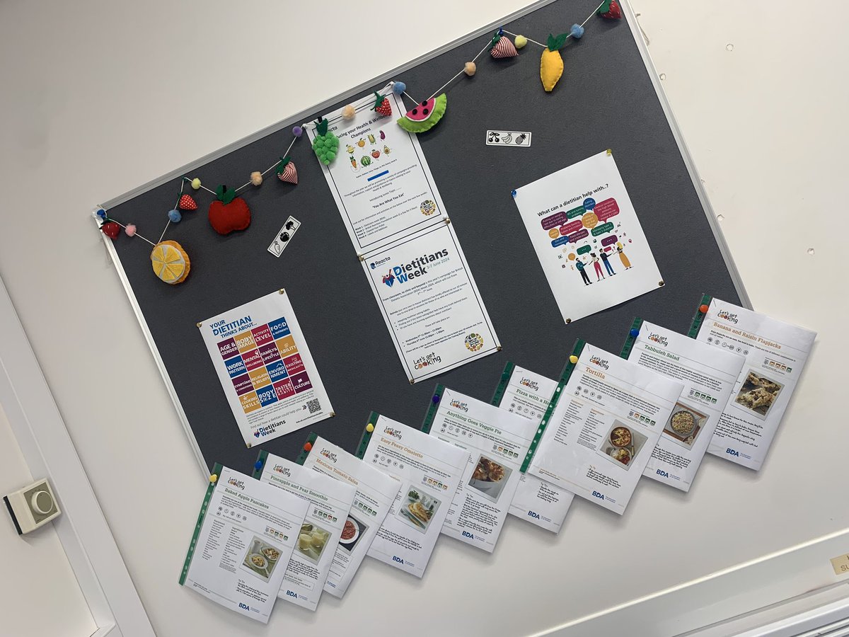 The board is done our Health &amp; Well-being committee <a href="/ReactaHC/">Reacta Healthcare</a> adopted dietitians week as their first campaign. Offering healthy eating top tips.  #DW2024