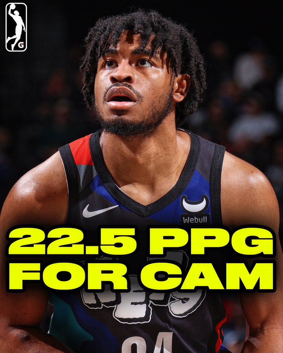 BrooklynNetcast's tweet photo. We are so ready for Year 4 Cam Thomas 🔥 https://t.co/B4ovJBnloh