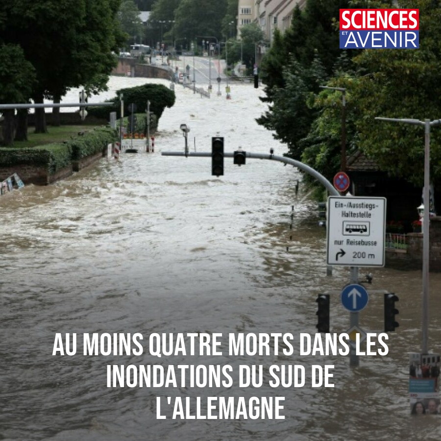 Au moins quatre morts dans les inondations du sud de l'Allemagne 👉 l.sciencesetavenir.fr/5TS