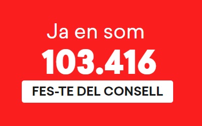 SOLARCATrepubli's tweet photo. El comptador del @ConsellxRep assoleix la xifra de persones registrades equivalent a les poblacions de Mollet del Vallès, Pineda de Mar i El Masnou plegades. Continuem! i #PreparemNos per a l'#EmbatFinal! https://t.co/4sdUuxFI3C