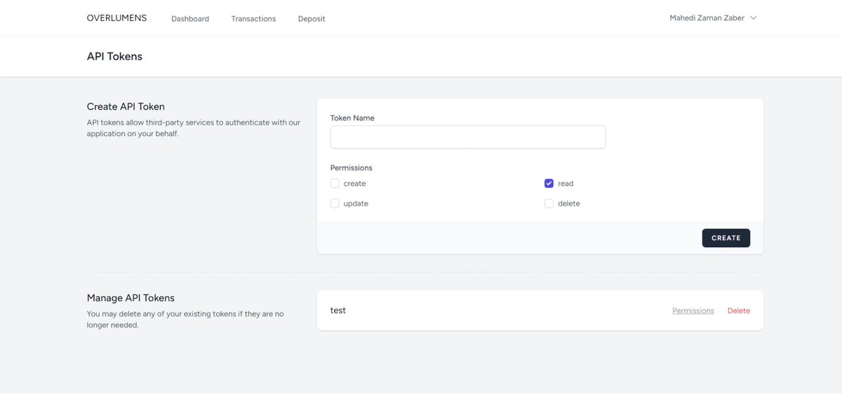 Overlumens's tweet photo. Latest Updates on Our Base platform

1. Wallets ✅ 
2. API  ✅ 
3. Transactions ✅ 
4. Deposit Functions ✅  
5. Stress Test for Deposits ⌛ 
6. Withdrawal ⌛ 
7. Send Payments ⌛ 

This is what the UI Looks Like Now. 

#XLM #OVRL #CryptoGems https://t.co/nsQXHPxFKB
