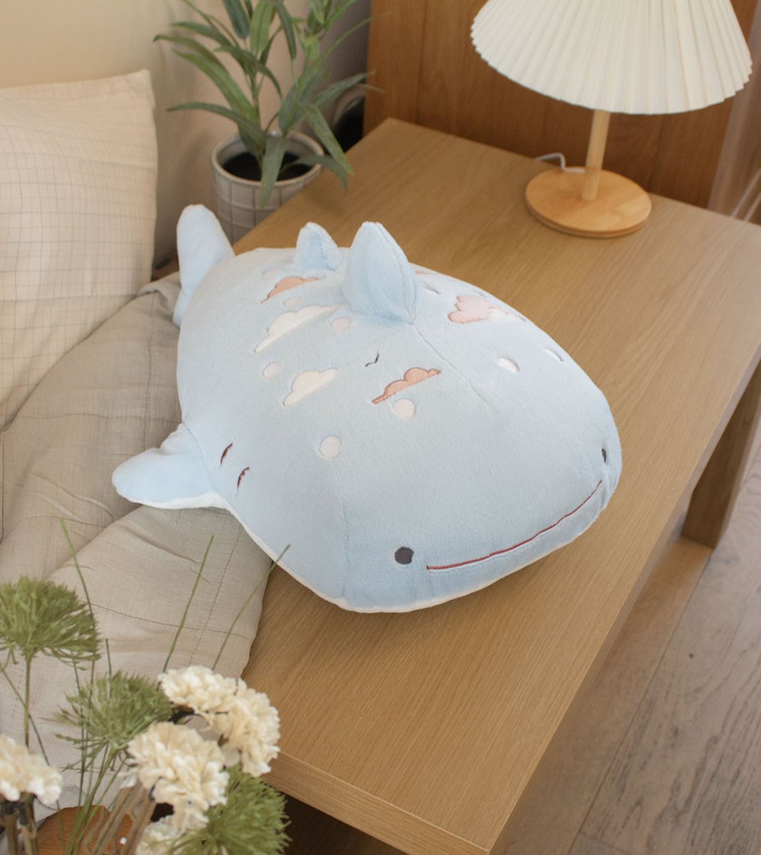 sky whale shark plushie ✨☁️