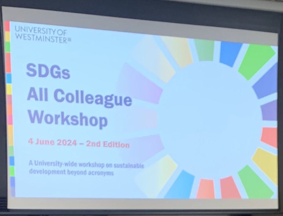 PADs_CNS's tweet photo. Excellent workshop today discussing the #UnitedNations #SDGs with colleagues for #research #impact ⁦@UniWestminster⁩ ⁦@LifeSciWestmin⁩ ⁦@WeAreWmin⁩ https://t.co/WOKonTtsk3