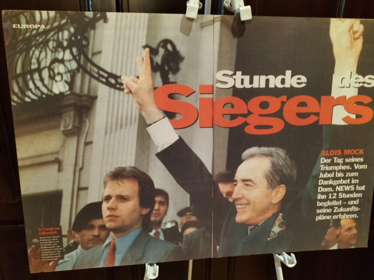 GunterFehlinger's tweet photo. Tonight I am celebrating #AloisMock and his contribution for #EuropeanAustria joining EU 30 years ago! 
He would have led us into NATO as well if the Social Democrats had not blocked us joining the West fully! https://t.co/OhglqZ4ikz