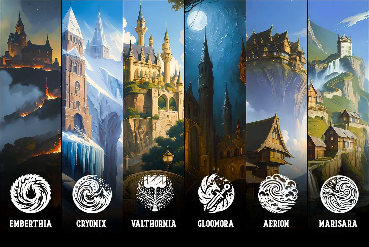 Welcome home DarkSeiders!

Greetings again from a real that is no where like ours.
It is time for you to meet the 6 kingdoms where our climax in storyline will take place.
ARE YOU READY FOR THE NEXT PHASE 😤?
More details on each kingdom soon.
And as always, Stay Dark
🤍+📝+🔄 😤