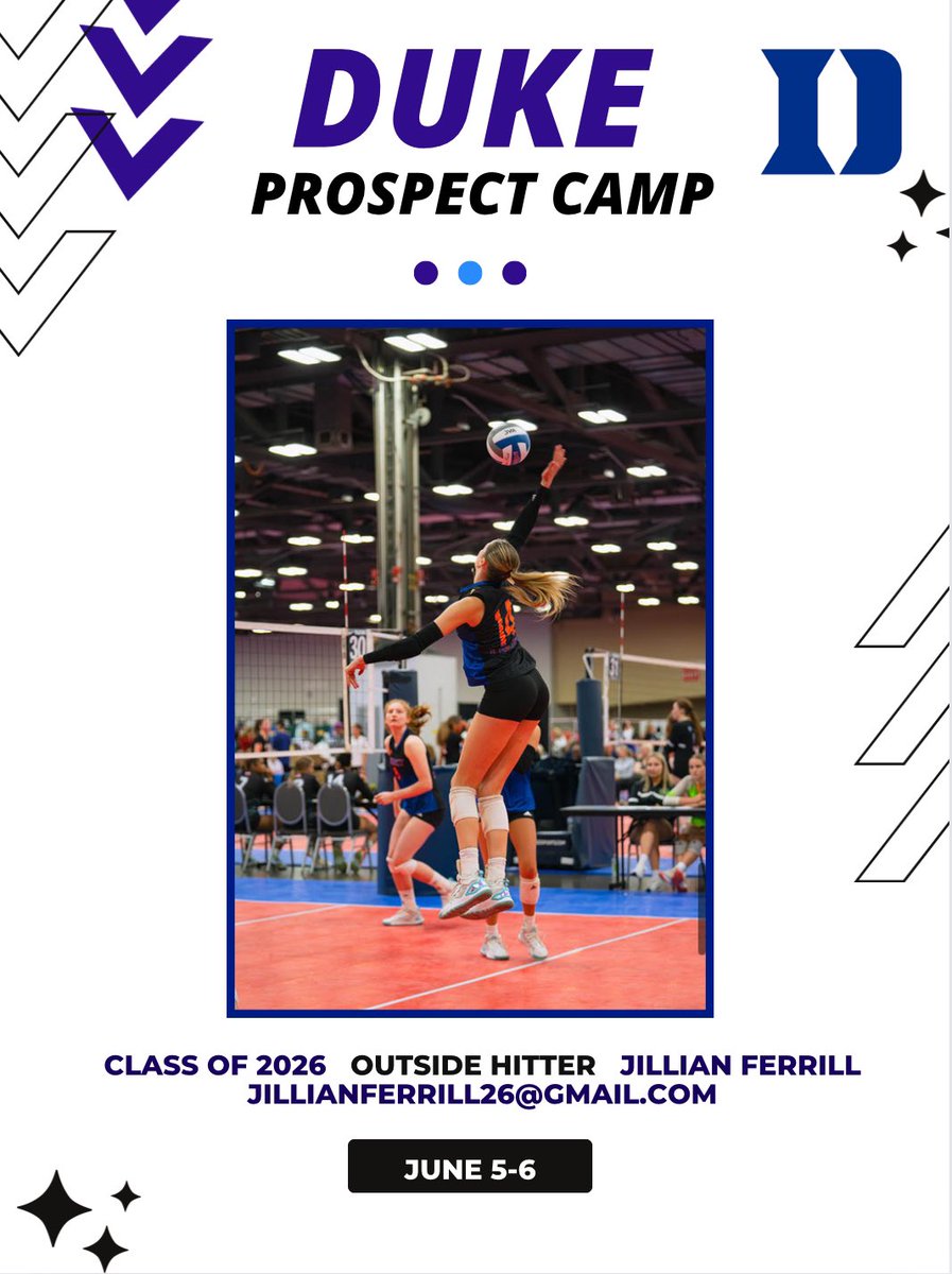 Jillian Ferrill (@jillianferrill) on Twitter photo Dukes Volleyball Camp has finally arrived ‼️ Can’t wait to dive into intense training, absorb new knowledge, and learn new techniques. Looking forward to learning from top coaches and players! I’m so excited <a href="/VBallrecruiter/">Kara Hill</a> <a href="/CoachSamWol23/">Sam Wolinski</a> <a href="/Jennabanz/">Jenna Banz</a> <a href="/vballphil/">Christine Phillips</a> Dukes Volleyball Camp has finally arrived ‼️ Can’t wait to dive into intense training, absorb new knowledge, and learn new techniques. Looking forward to learning from top coaches and players! I’m so excited <a href="/VBallrecruiter/">Kara Hill</a> <a href="/CoachSamWol23/">Sam Wolinski</a> <a href="/Jennabanz/">Jenna Banz</a> <a href="/vballphil/">Christine Phillips</a>