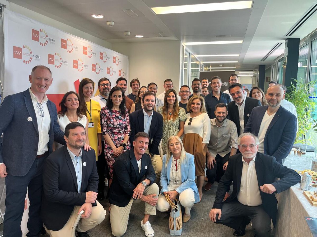 investinmadrid's tweet photo. 🔝 Over 40 foreign companies from
🇺🇾, 🇯🇵, 🇦🇷 and 🇵🇹, have joined us to explore Madrid's innovation and entrepreneurial ecosystem at our second #WarmUpEvent to present #SouthSummit24.
@socias_luis
@daniro_asensio
@south_summit
@ddearistegui
@AuroraRelinque
@ComunidadMadrid https://t.co/bMqRoT7pGl