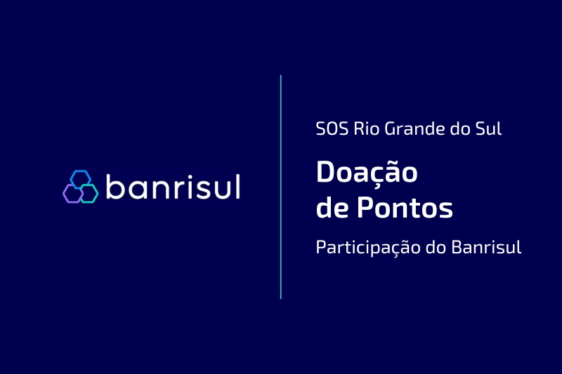 Banrisul concede bonificação a clientes que realizam doações no Banrishopping. Leia mais: bit.ly/4ejhPEK
