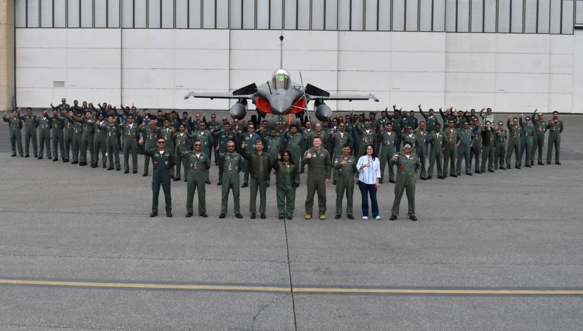 The IAF team at Ex Red Flag, Alaska was visited by the Charge d'Affaires and officiating Ambassador at the Indian Embassy in Washington, Ms Sripriya Ranganathan, today. The visit was conducted by the US Air Force Base Commander along with Air Cmde YPS Negi, Air Attache at the