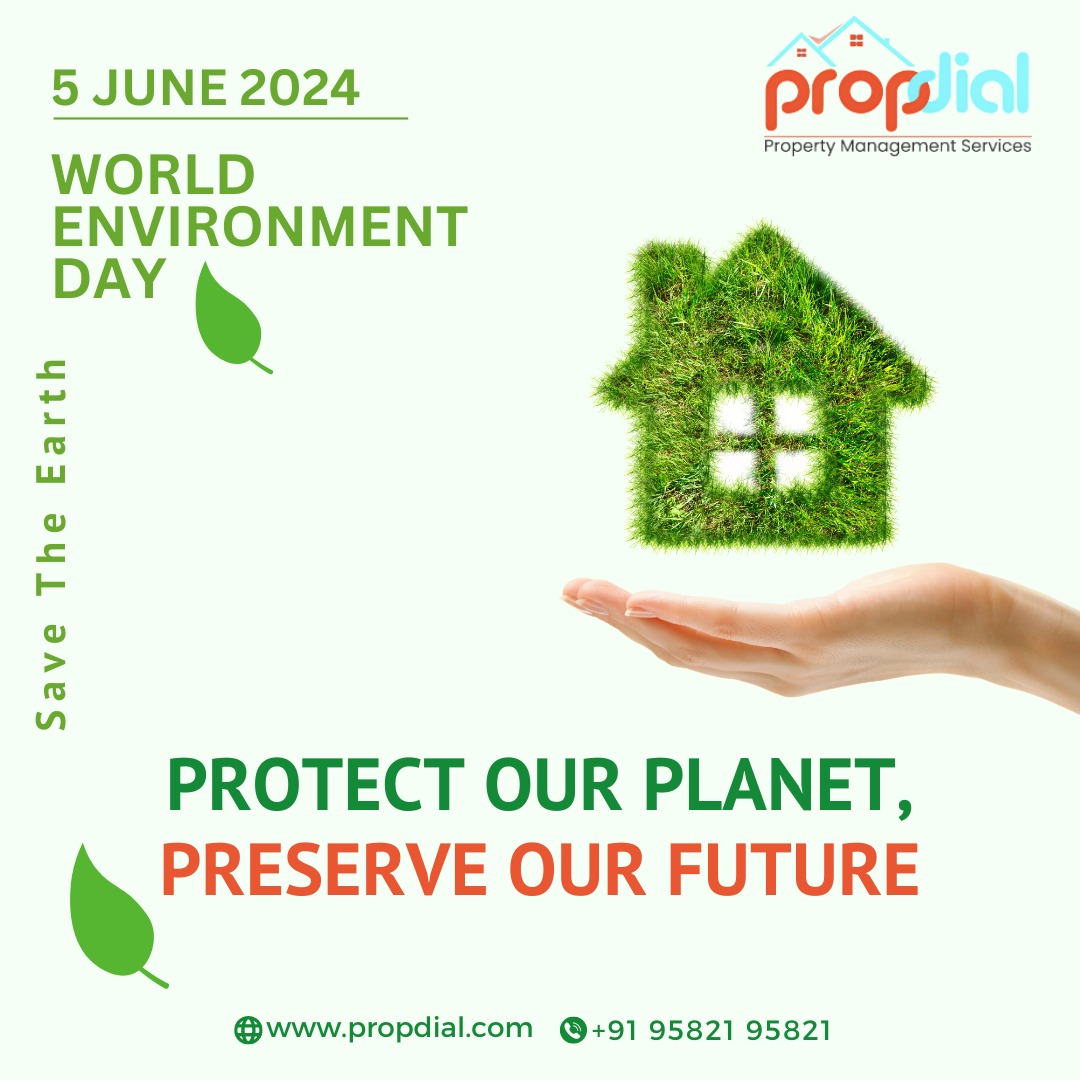 propdial's tweet photo. https://t.co/6fpRUQLGuV
Happy World Environment Day !
Let's join hands to protect and preserve our planet.
We are committed to sustainable living property management.
For more details on our services call us on +91 9582195821.
#WorldEnvironmentDay
#Propdial
#SaveOurPlanet https://t.co/pLicGh3LMr