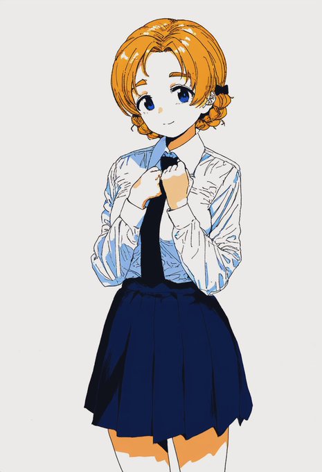 「dress shirt short hair」 illustration images(Latest)