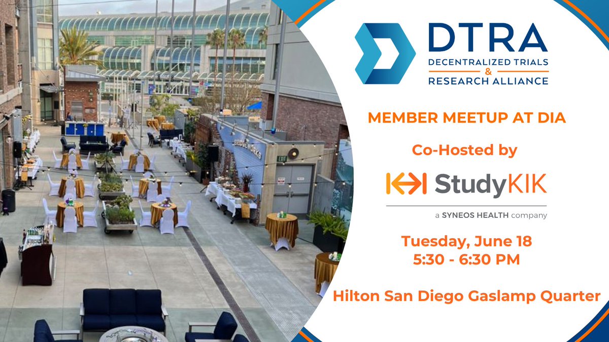 We're 2 weeks out from our hashtag#DIA2024 Member Meetup, co-hosted by StudyKIK! Will we see you in San Diego?

Join us on Tuesday, June 18 at 5:30 PM at the Hilton San Diego Gaslamp Quarter, just across the street from the Convention Center.
 share.hsforms.com/1KDPAsFh3RMWhy…