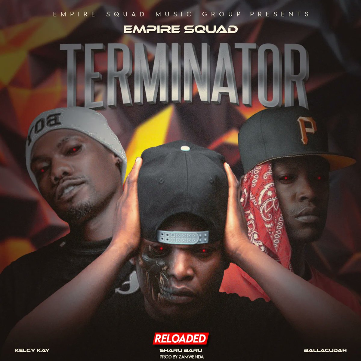 Empiresquad-sharu baru teams up with ballacudah &amp; kelcy Kay kopalason on “Terminator Reloaded”

Super talented sharu baru, reunites with ballacudah &amp; kelcy Kay kopalason on his new single “Terminator Reloaded.”
Download Listen Share link below
zamup.co/empiresquad-sh…
