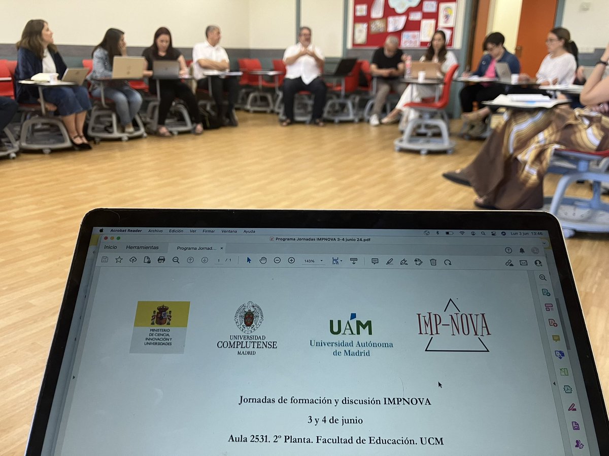 Gracias a todos los miembros de IMP-NOVA por hacer estas primeras jornadas tan interesantes y al MIRCo de la <a href="/UAM_Madrid/">UAM Autónoma Madrid</a> por una formación tan preparada y completa. Seguimos!