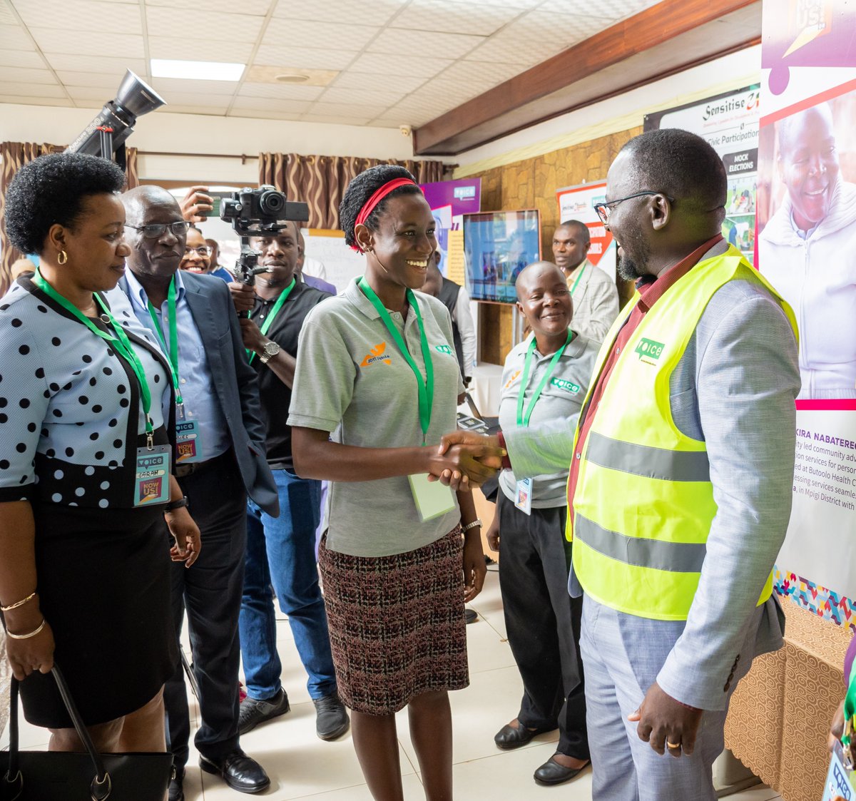 JOYIUganda's tweet photo. During the @voicetweetz closing event, @JOYIUganda was honoured for her pivotal role in influencing for societal progress. We shared memorable moments with dignitaries, peer grantees about our dedication to fisherfolk participation in advocacy for better social service delivery. https://t.co/EQGAjAzFwv