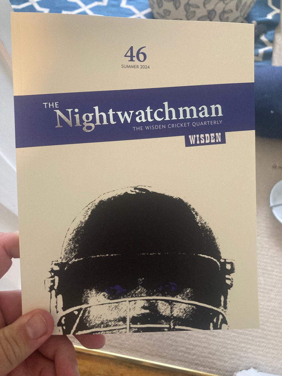 The Nightwatchman, Wisden’s quarterly, is a wonderful publication showcasing the best long form cricket writing. Had been a while since I’d contributed so I’m delighted this issue features an excerpt from my espionage cricket novel, The Batmaker of Copenhagen. <a href="/PitchPublishing/">Pitch Publishing 📚 Sports Books</a>