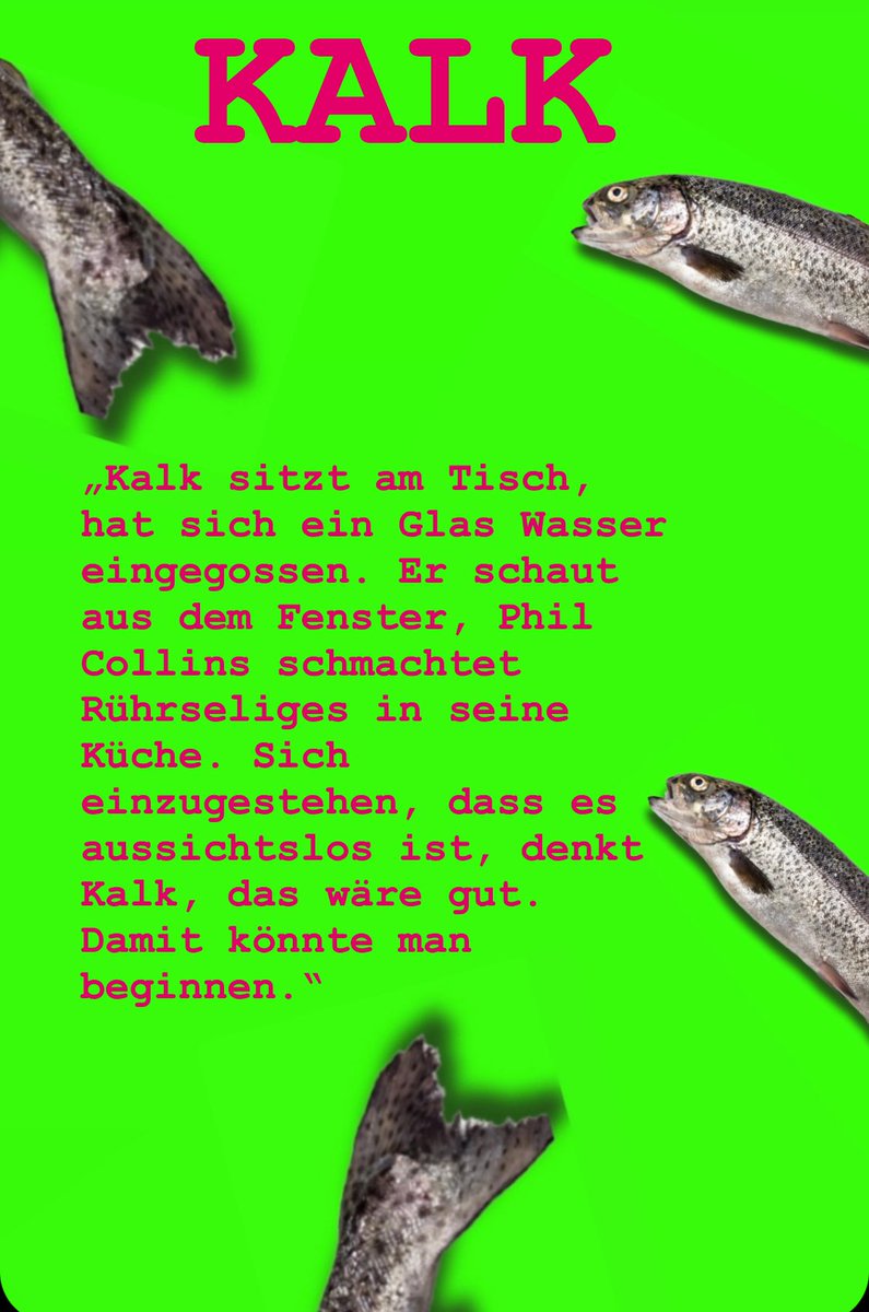 Wie so oft geht es bei mir um Optimismus, Hoffnung und gute Musik. 

edition-w.de/buch/bernemann…

#kalk #literatur #dirkbernemann