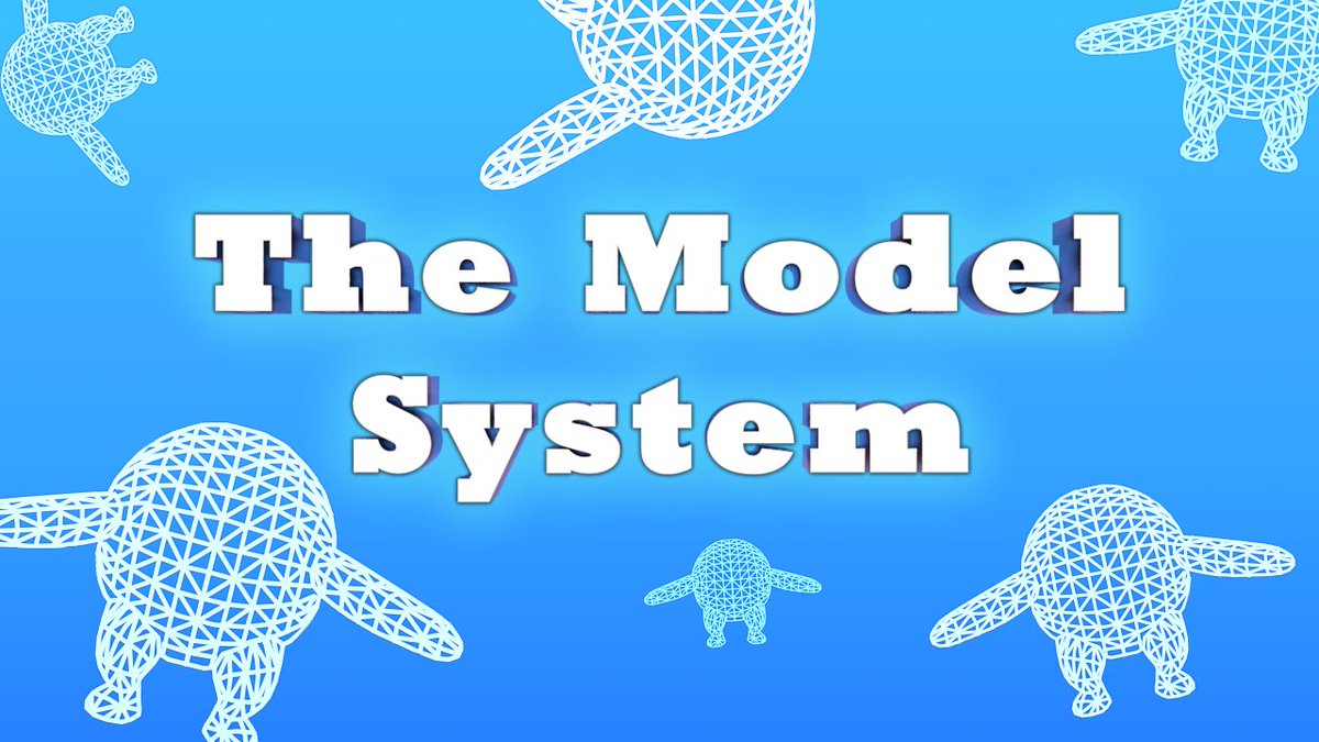 Model class, Model manager and batch rendering tutorial
youtu.be/CCkDj0nCgcY
#gamedev #indiedev