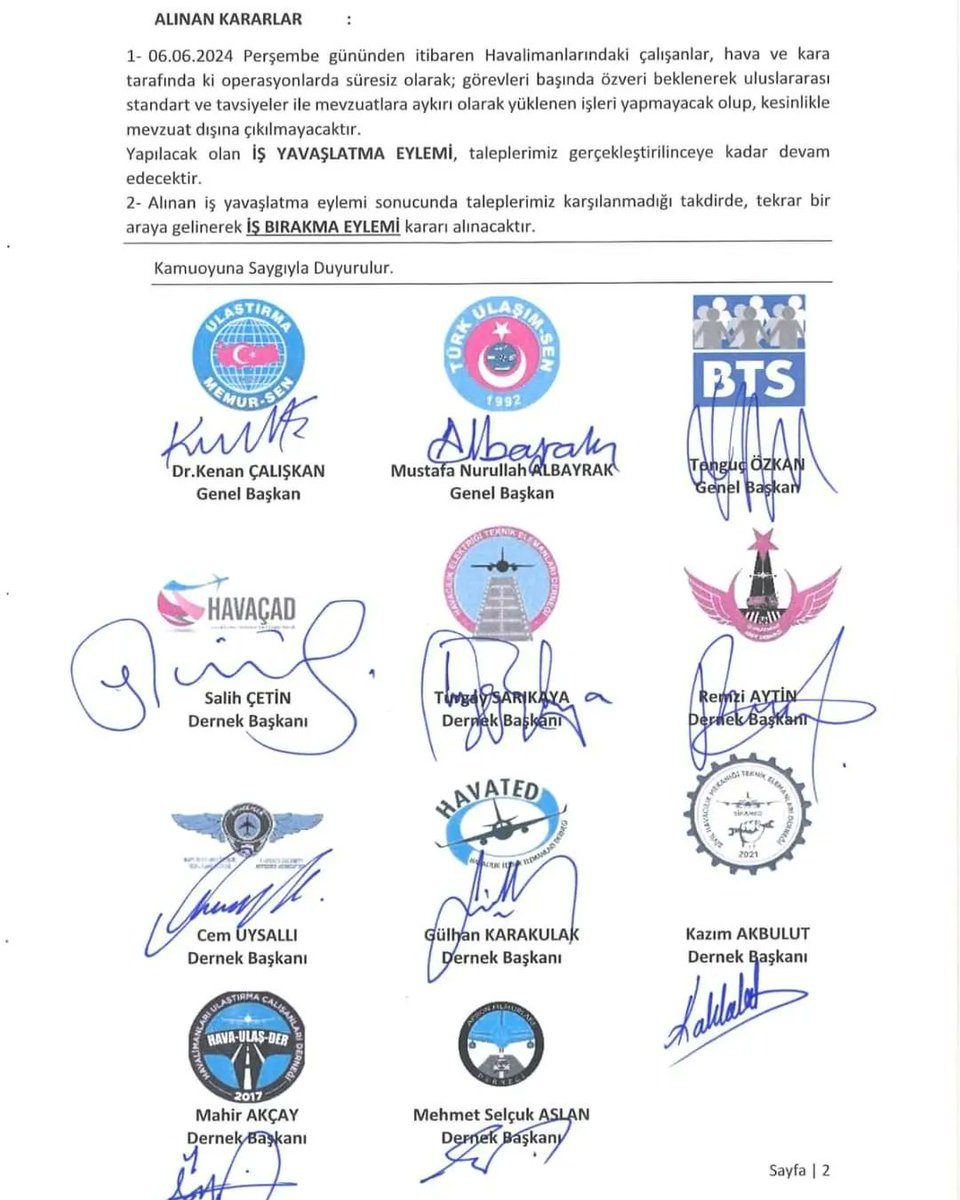 SihamedDernek's tweet photo. ORTAK DEKLERASYON 

@tcbestepe
@RTErdogan 
@UABakanligi 
@a_uraloglu 
@memetsimsek 
@tulasimsen 
@UCMSGenelMerkez 
@BTSGENELMERKEZ 
@HavaSosyalMedya 
@AirportHaber https://t.co/JNzpmE8LPn