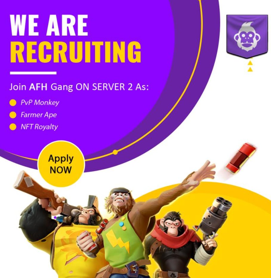 KokoBongg's tweet photo. AFH Server 2 - Join us! @MetaApesGame

#MetaApes https://t.co/fd4SLyowoF