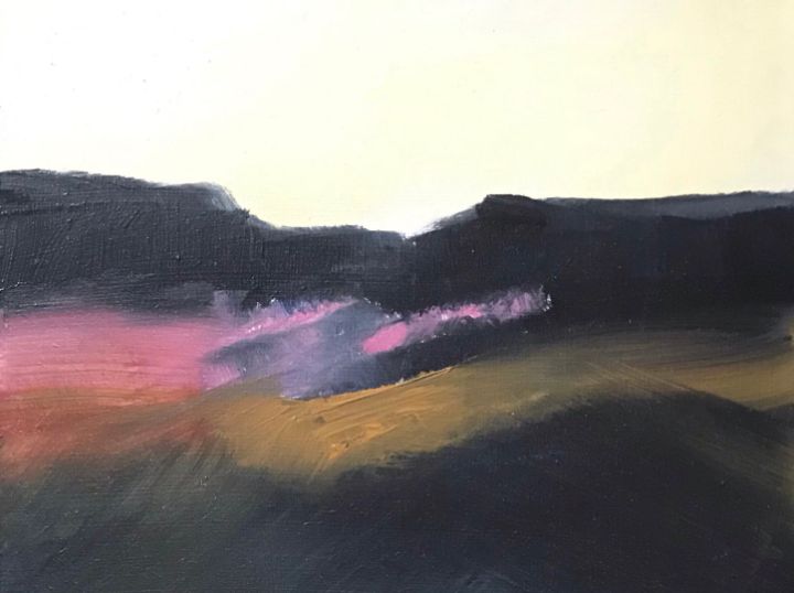 SusanWhatling's tweet photo. Art of the Day: "Light on Hill 2". Buy at: https://t.co/Z78bhygBs2 https://t.co/C0yA80NDR9