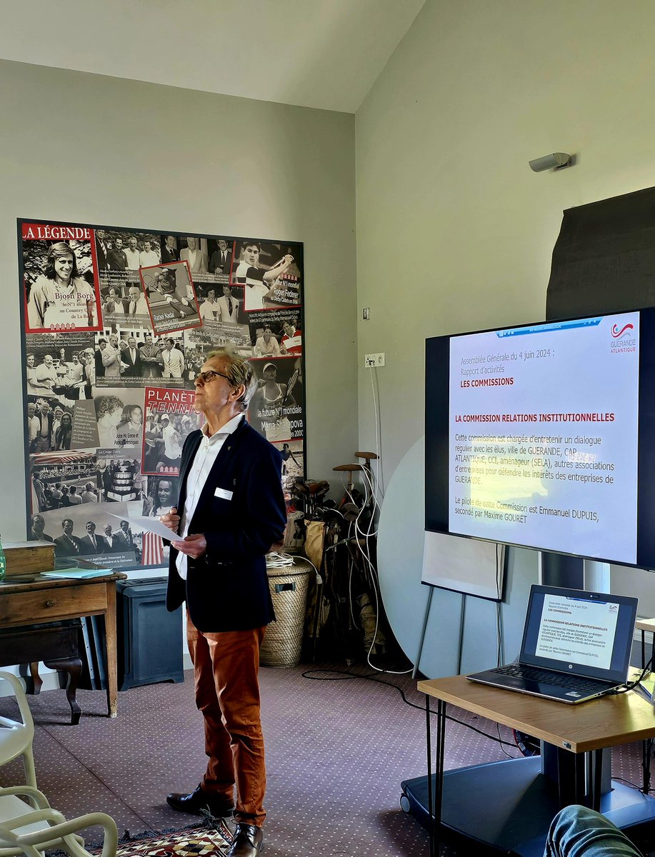 Salle pleine dans le magnifique Golf de Guérande pour l'Assemblée Générale de <a href="/GuerandeATL/">GUERANDE ATLANTIQUE</a> . Moment important de partage sur les réalisations passées et à venir. <a href="/GuerandeATL/">GUERANDE ATLANTIQUE</a> une asso soutenue par <a href="/CCINantes/">CCI Nantes St Nazaire</a> <a href="/FArrouet/">Fabienne ARROUET</a> #AssembléeGénérale