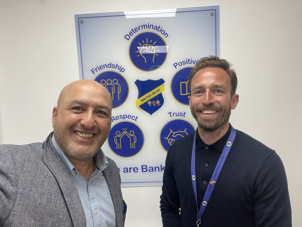 A real delight to support Mr Wilson and the wonderful staff @BanksRoadSch today. So many highlights but the one thing that really stands out is the kindness I experienced throughout the day. Thank you and see you again soon 🙌🏼
#WeAreBanksRoad #mentalfitnesscoach #Values
