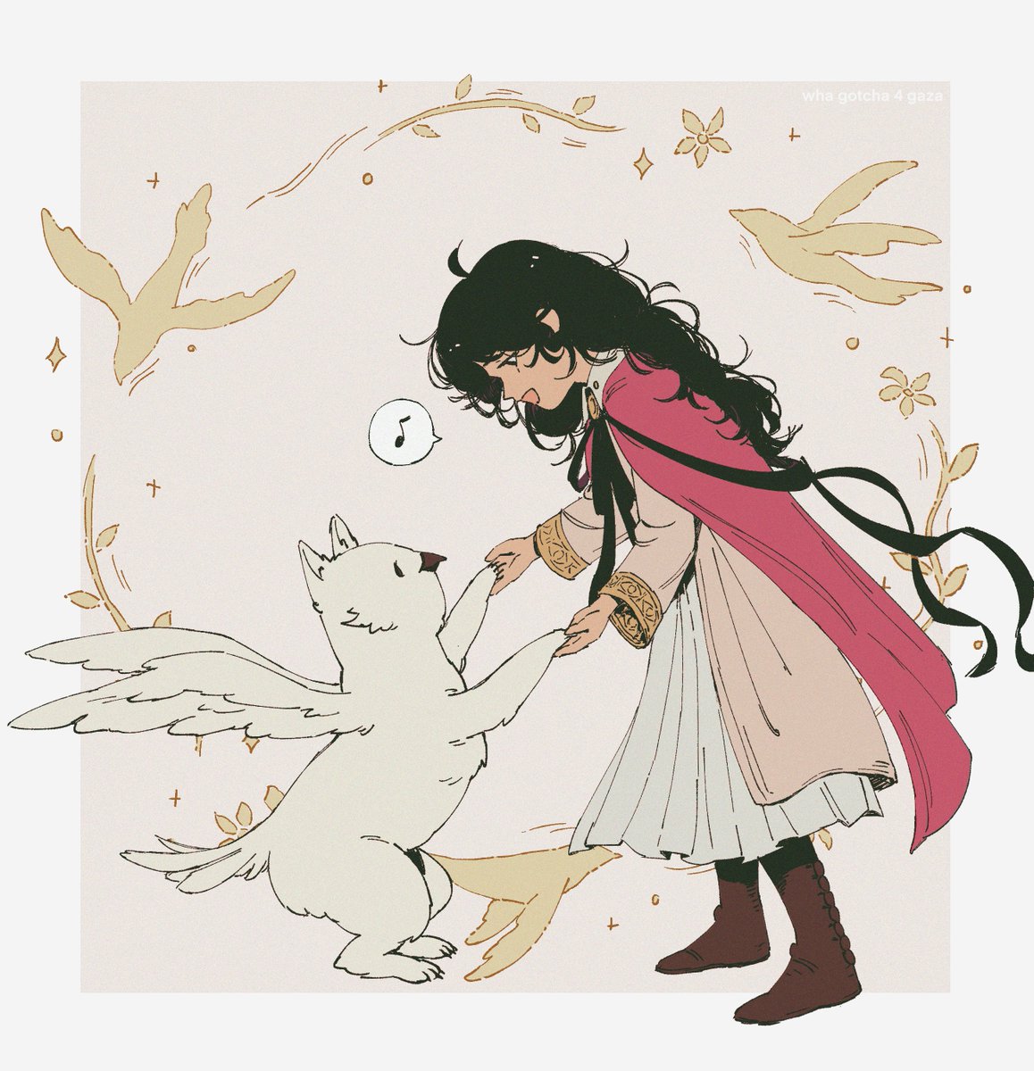decalcomon_'s tweet photo. agott and owlcat for @whaexchange 
#witchhatatelier https://t.co/oNOoExVpZT