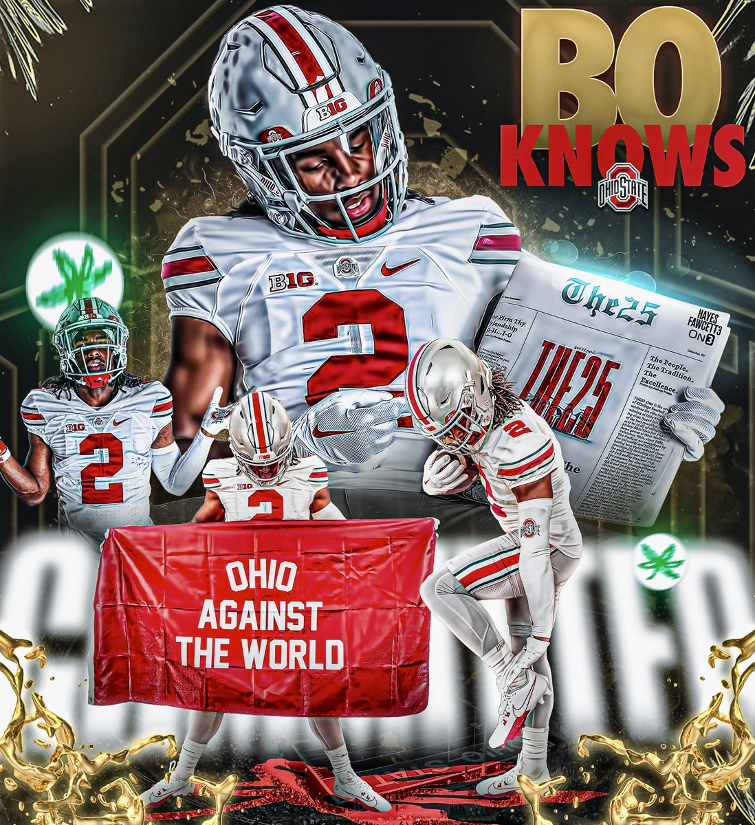 Hayesfawcett3's tweet photo. BREAKING: Four-Star RB Bo Jackson has Committed to Ohio State, he tells me for @on3recruits

The 6’0 210 RB from Cleveland, OH chose the Buckeyes over Georgia &amp; Alabama

“Nothing is like the brotherhood at Ohio State!”

https://t.co/RrVwpWe49L https://t.co/ZyHSYdxXDz