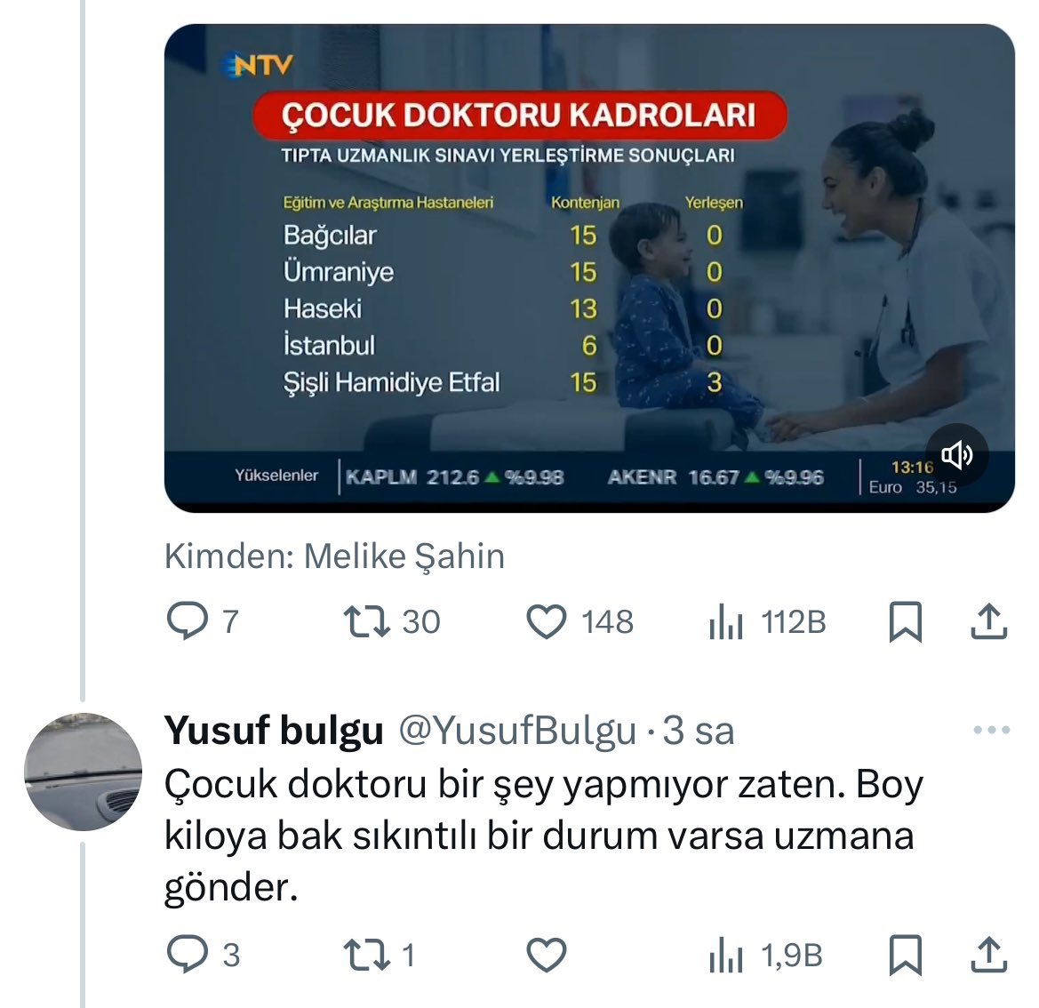 Çocuk Doktorunun ne yaptığını, çocuk doktoru kalmadığında anlayacaklar