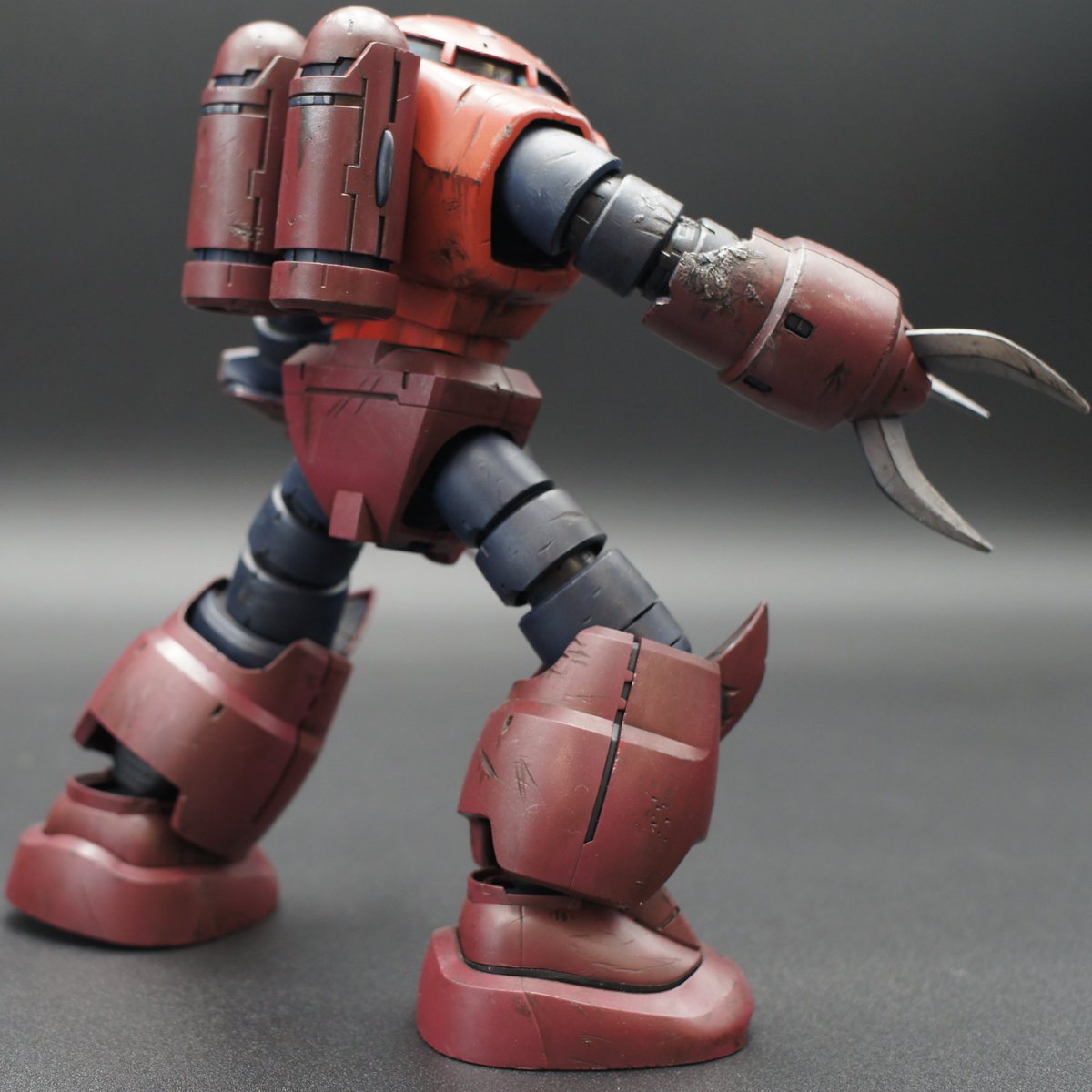 GP_pla's tweet photo. Weathered MG Z'gok. https://t.co/BePXUGZVtL