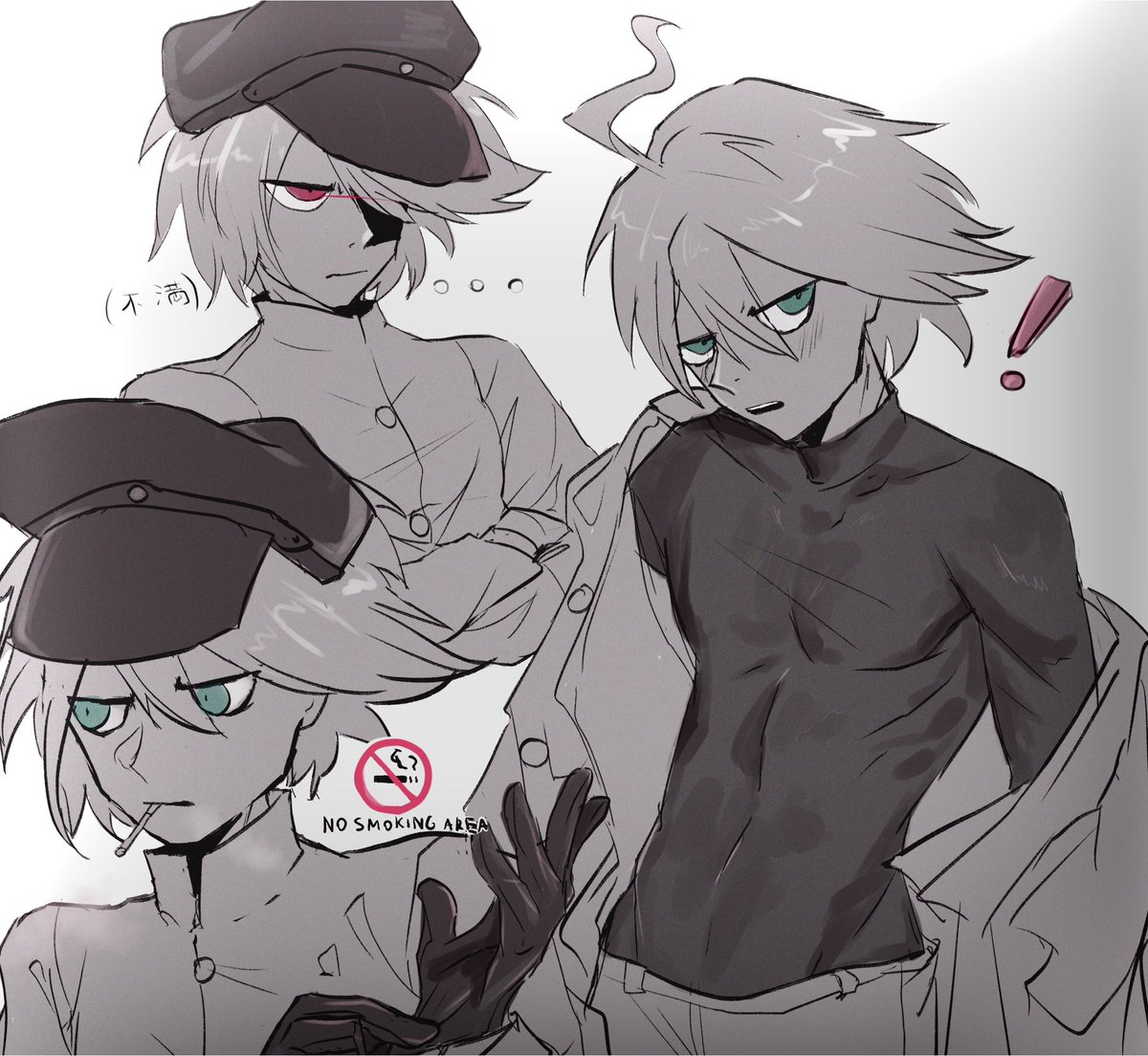 some pg keeboy stuff 🥴

#drv3 #danganronpa #kiibo #pregame