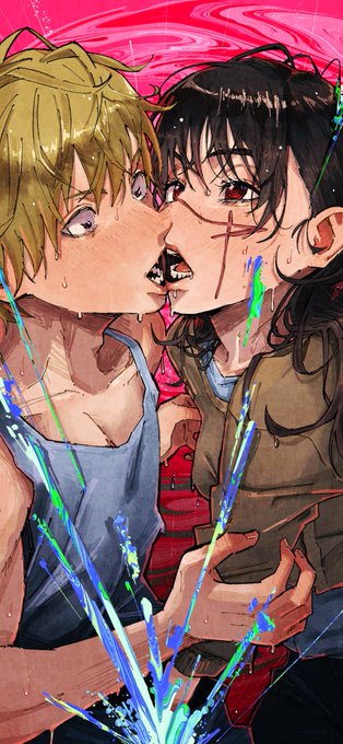 「kiss open mouth」 illustration images(Latest)