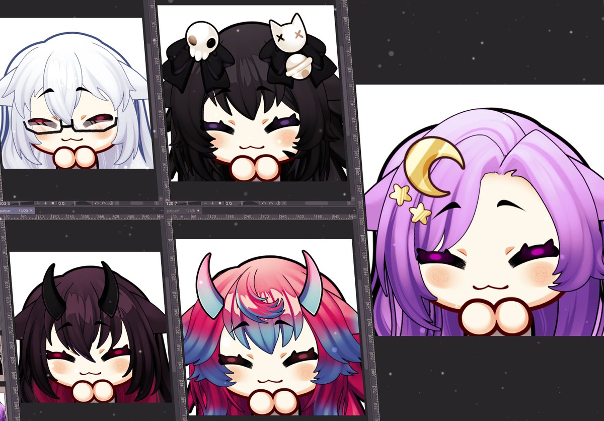 the new babies made yesterday 💜☕️