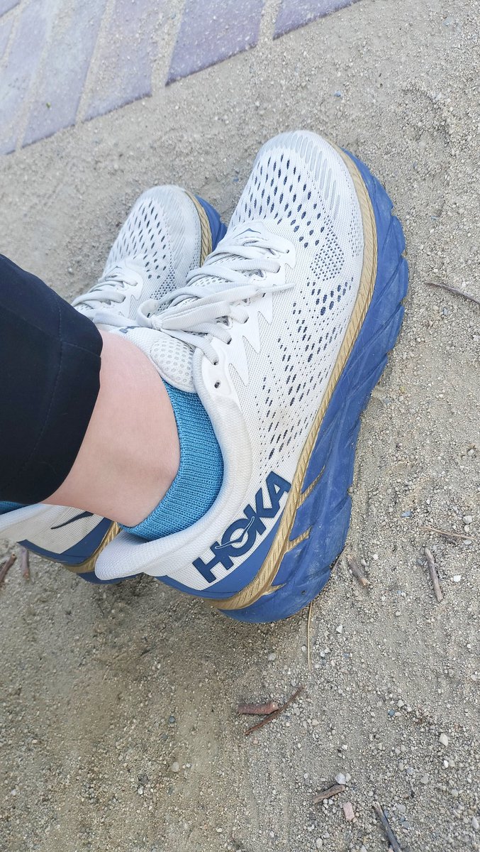 startline75's tweet photo. いただきものの
新しいランニングソックスが
紫陽花色でかわいくて
気分が明るくなった朝💐
#朝活 #朝散歩 #マラソン練習 https://t.co/oRD8qEKBDC