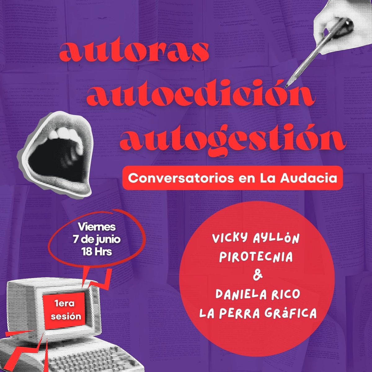Este viernes comienza un ciclo para celebrar a las mujeres que escriben y editan