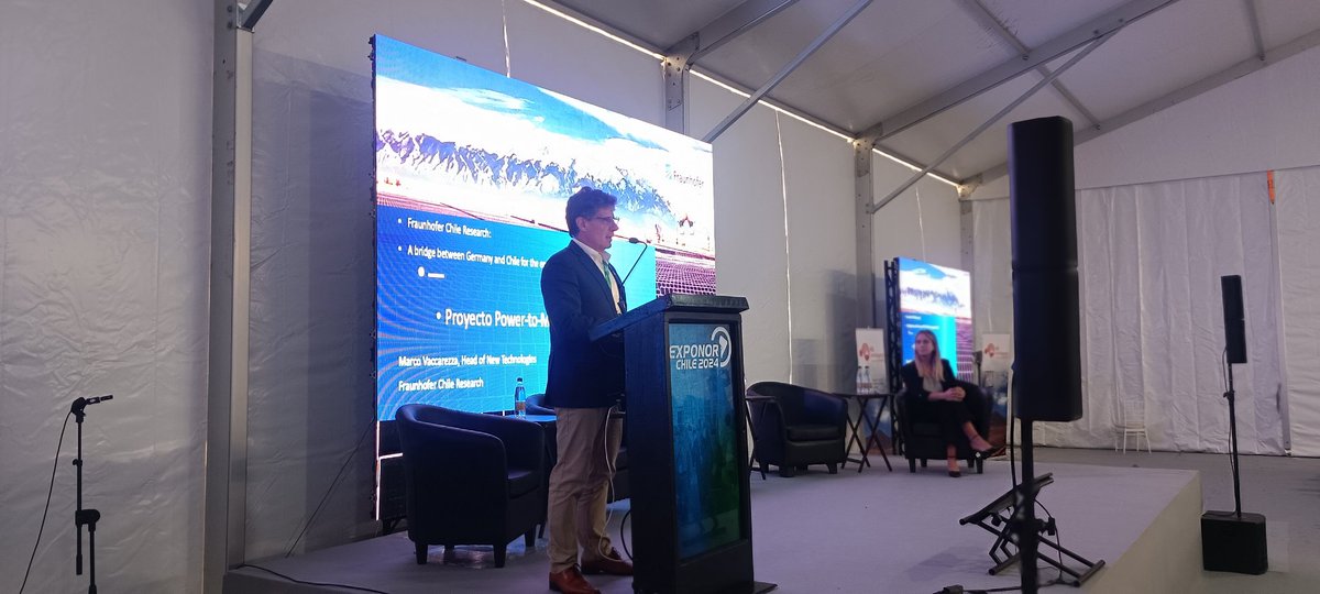 📍2da jornada de #Exponor2024

Participamos en el #seminario "Oportunidades y Desafíos para el uso del Hidrógeno verde en la minería chilena", instancia de gran valor para el #hidrógenoverde en #Chile y la región de #Antofagasta 🌱

<a href="/exponorcl/">EXPONOR CHILE</a> <a href="/CorfoAntofa/">Comité Corfo Antofagasta</a>