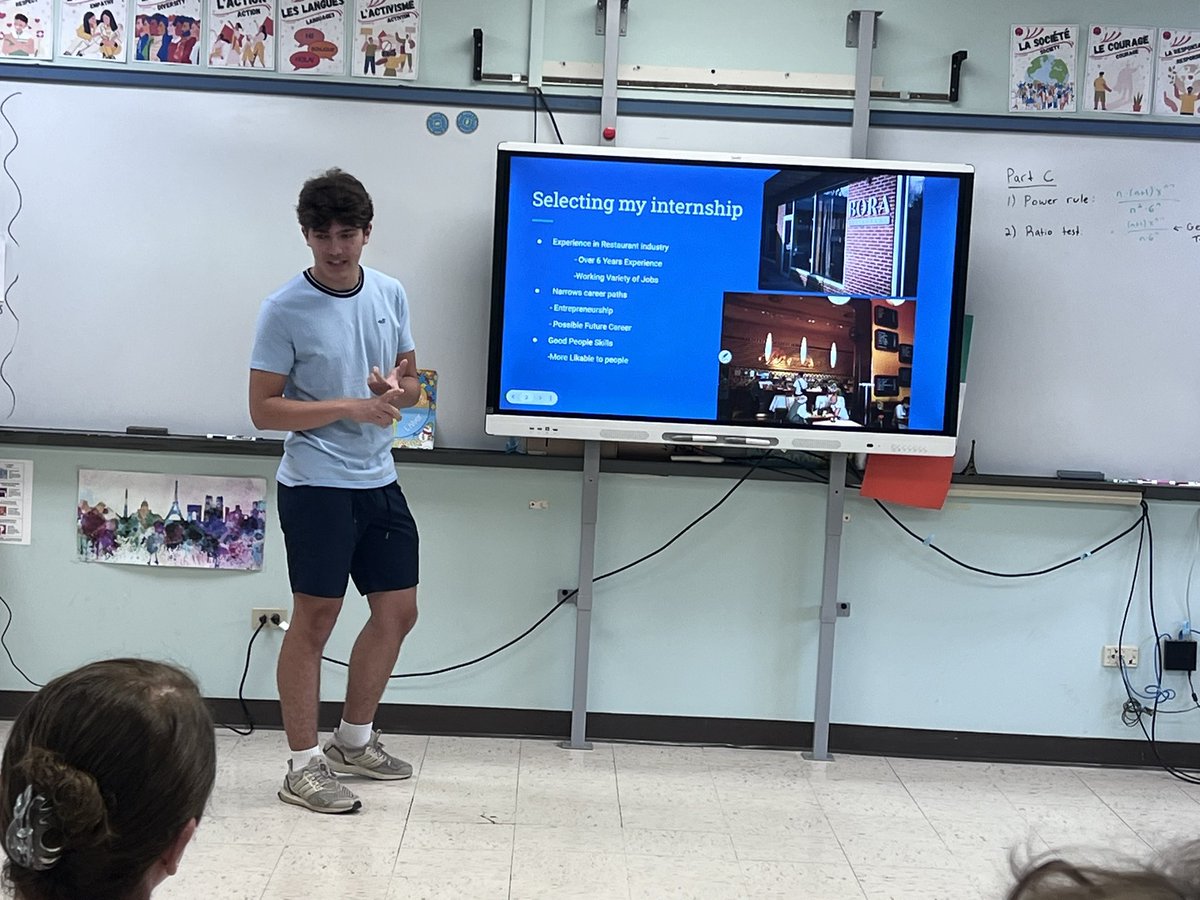 Could not be more proud of the OPTIONS student internship presentations. Tremendous effort and thank you to our mentors. #NSOPTIONS