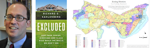 ABetterCambMA's tweet image. On Tuesday, June 11, 7-8 pm we and @AbundantHomesMA be hosting a webinar with Prof.  @RickKahlenberg  on his recent book  "Excluded: How Snob Zoning, NIMBYism, and Class Bias Build the Walls We Don't See." 
Register here: us02web.zoom.us/meeting/regist…