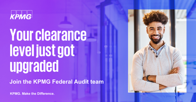 SoloB2k6's tweet photo. At KPMG's Federal Audit practice, we're not just auditors, we're contributors to national security. W/ access to classified info, our team plays a crucial part in protecting the country’s most valuable assets. https://t.co/MQqTIK3FCf https://t.co/HMmRQZypQq