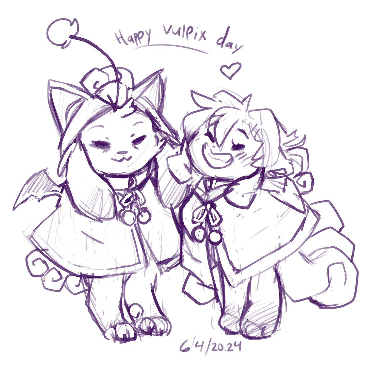 vulpix3337's tweet photo. It is vulpix day :D
This was my warm-up doodle for the day  #VulpixDay #ロコンの日 https://t.co/h4G5kKbNFD