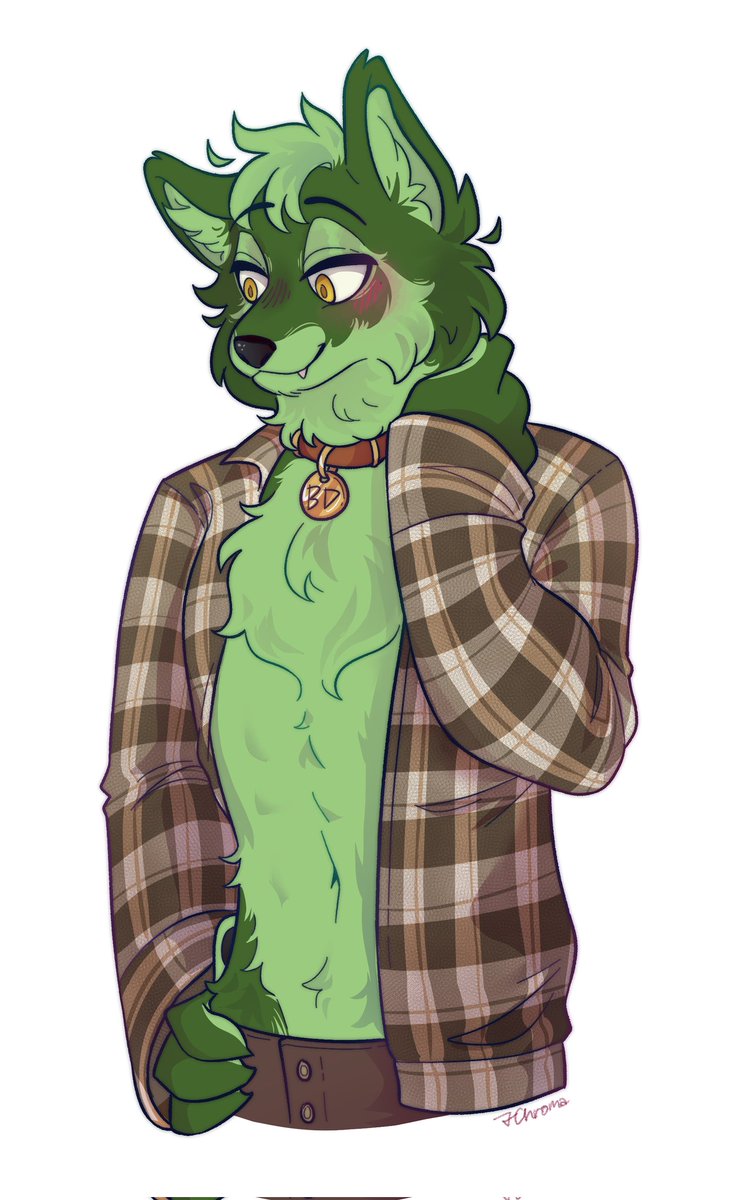 JadeeMonochrome's tweet photo. #VGenCode Would love to be able to set up my commissions on vgen, here is one of my recent commissions (green dog) and two examples I made for them. ❤️ 🙏🙏 https://t.co/22aPjsn7b6