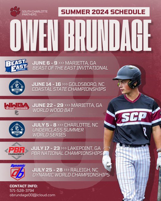 Excited for a strong summer schedule. Let’s get after it! <a href="/PanthersProgram/">Panthers Baseball</a> <a href="/VHurley18/">VHurley18</a> <a href="/Trev0r8/">Trevor Clemons</a>