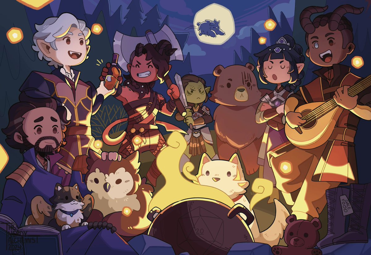 tnerdyalchemist's tweet image. It will cost you $0 to RT my work. #humanartist