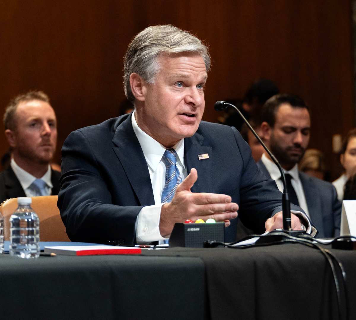 Today, Director Wray testified before the Senate Appropriations Committee Subcommittee on Commerce, Justice, Science, and Related Agencies. Read his opening remarks: fbi.gov/news/speeches/…